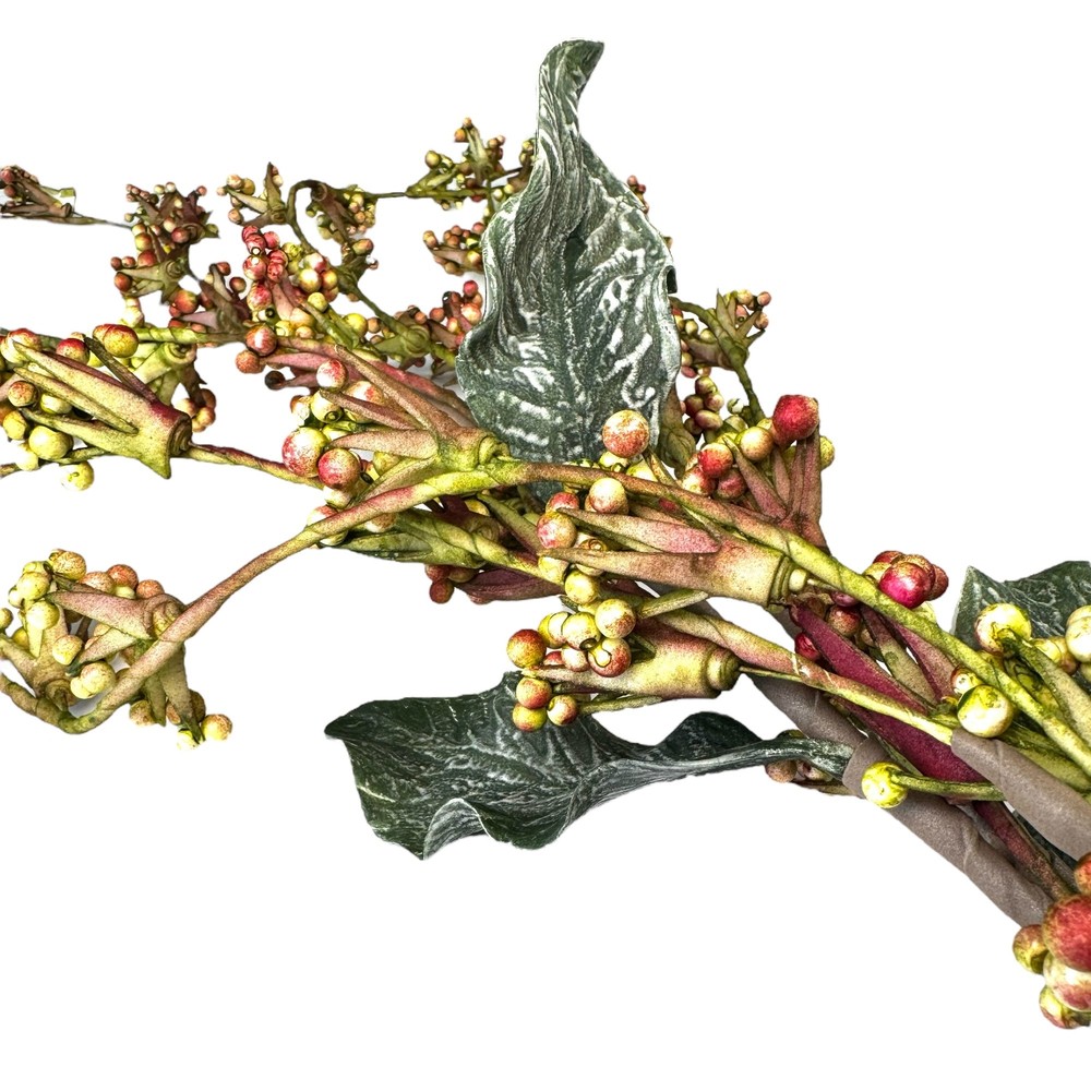 Trailing Green & Crimson Berry Stem
