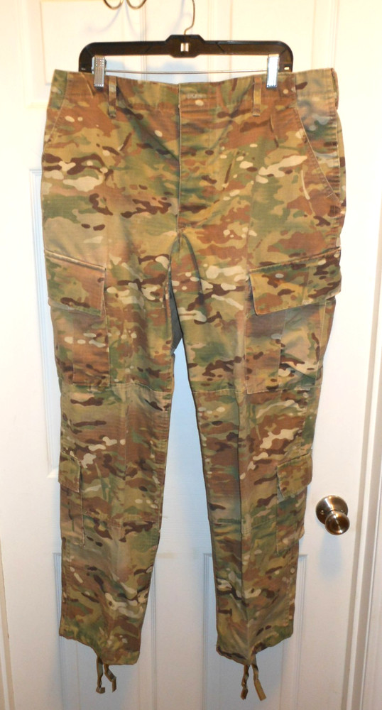 U.S. Army Combat Pants Unisex OCP Camo Uniform Multicam Perimeter use Pull Down