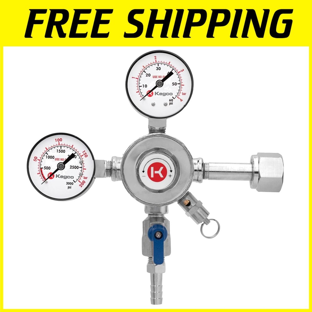 Pro Series Beer Regulator, CGA-320 Valve