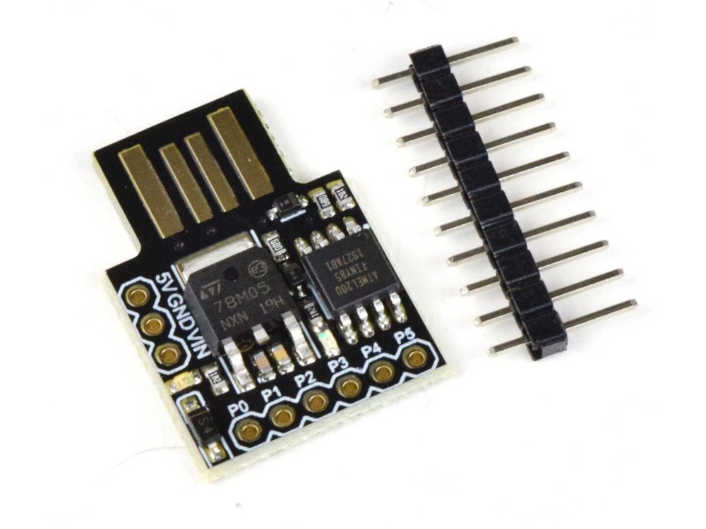 Attiny85 Kickstarter USB Development Board (100% compatible with Arduino)