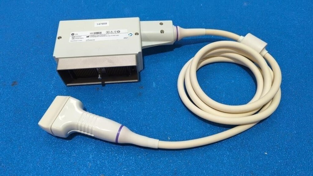 GE Model 12L Linear Array Ultrasound Transducer Probe