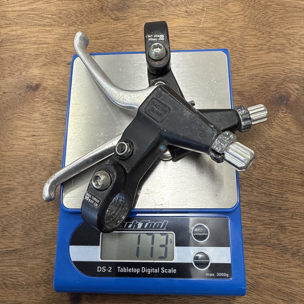Dia Compe Direct Pull 7 Brake Levers Flat Bar 22.2mm Clamp DP7