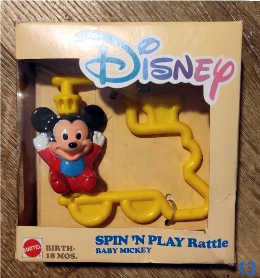 Disney - Spin 'N Play  Rattle - New