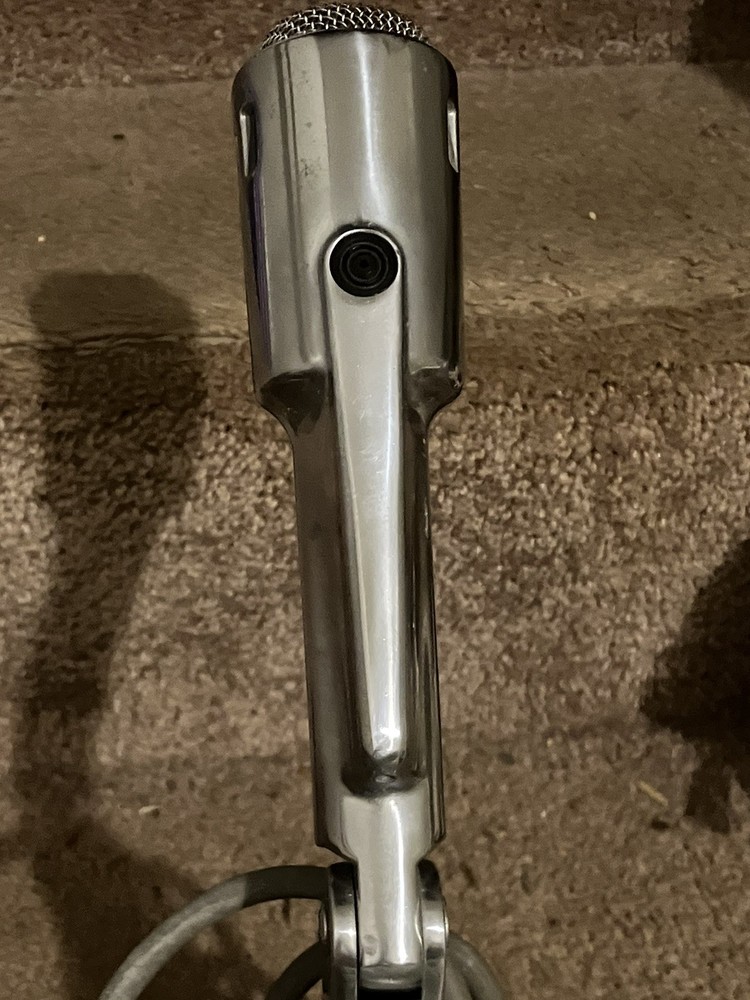 Electro-Voice Model 664 Dynamic Cardioid Microphone Untested With Desk Stand
