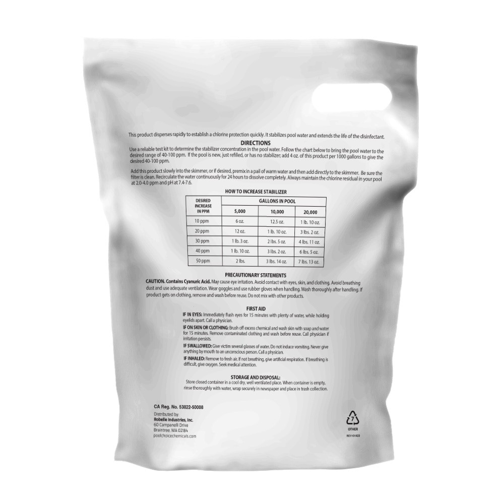 Pool Choice Stabilizer & Conditioner - 28 Lbs