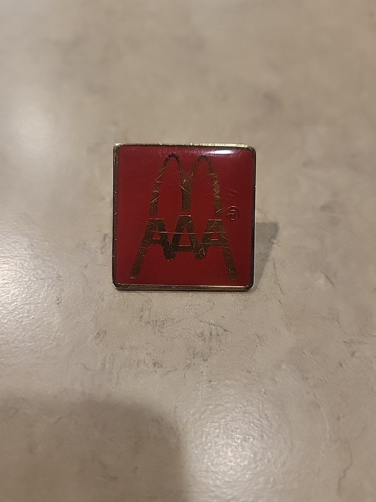 Mcdonalds AAA Pin