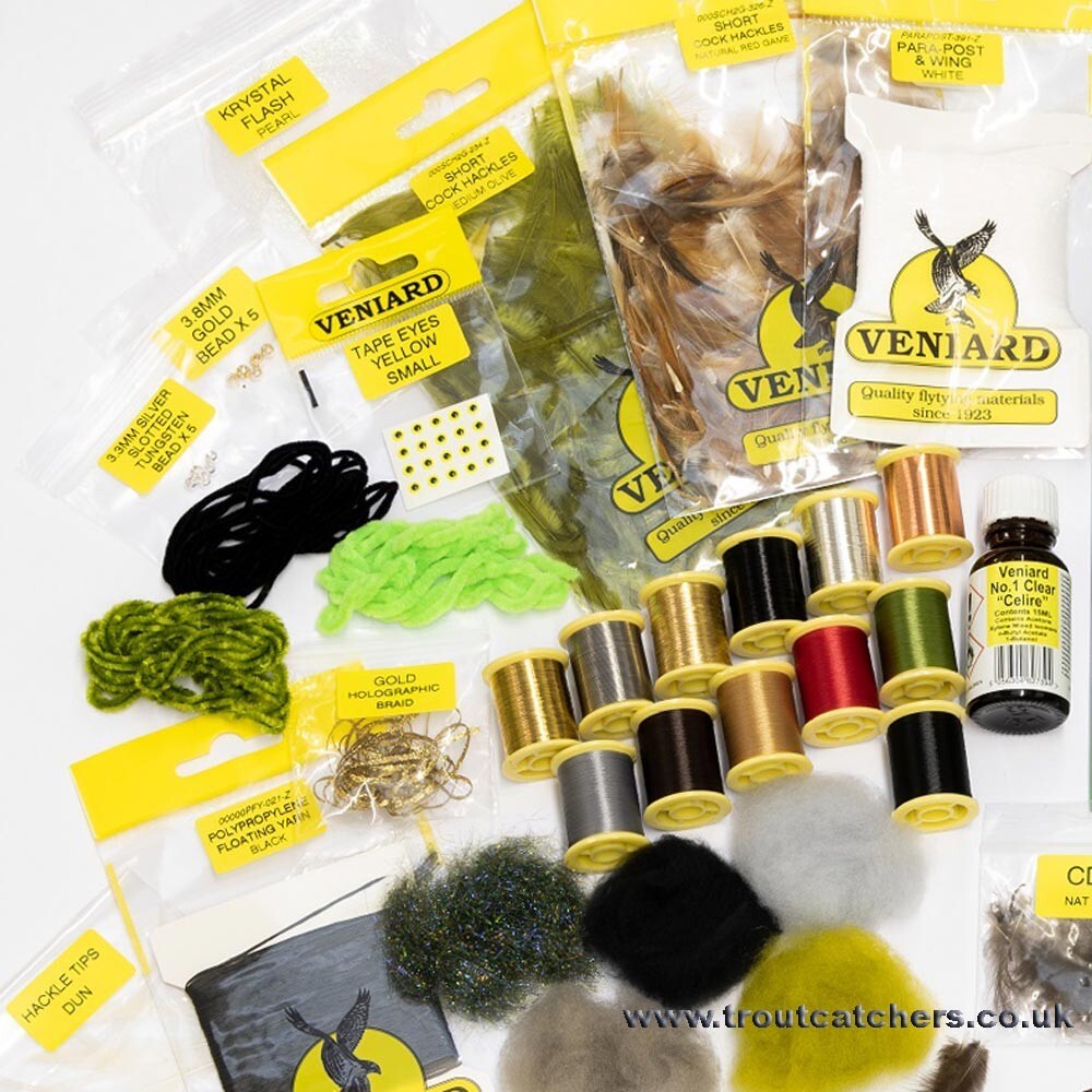 Barry Ord Clarke's Fly Tying Material Pack