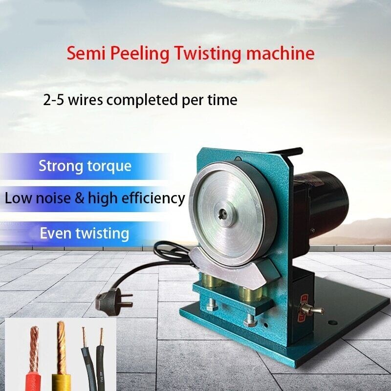 Wire Cable Stripper small Electric Core Stripper roller winding machine
