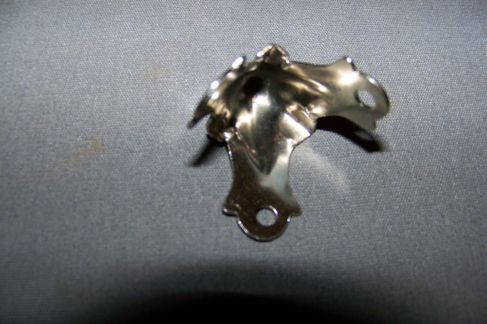 Small, Chrome Plate, Over Tin, Corners - SEE INFO