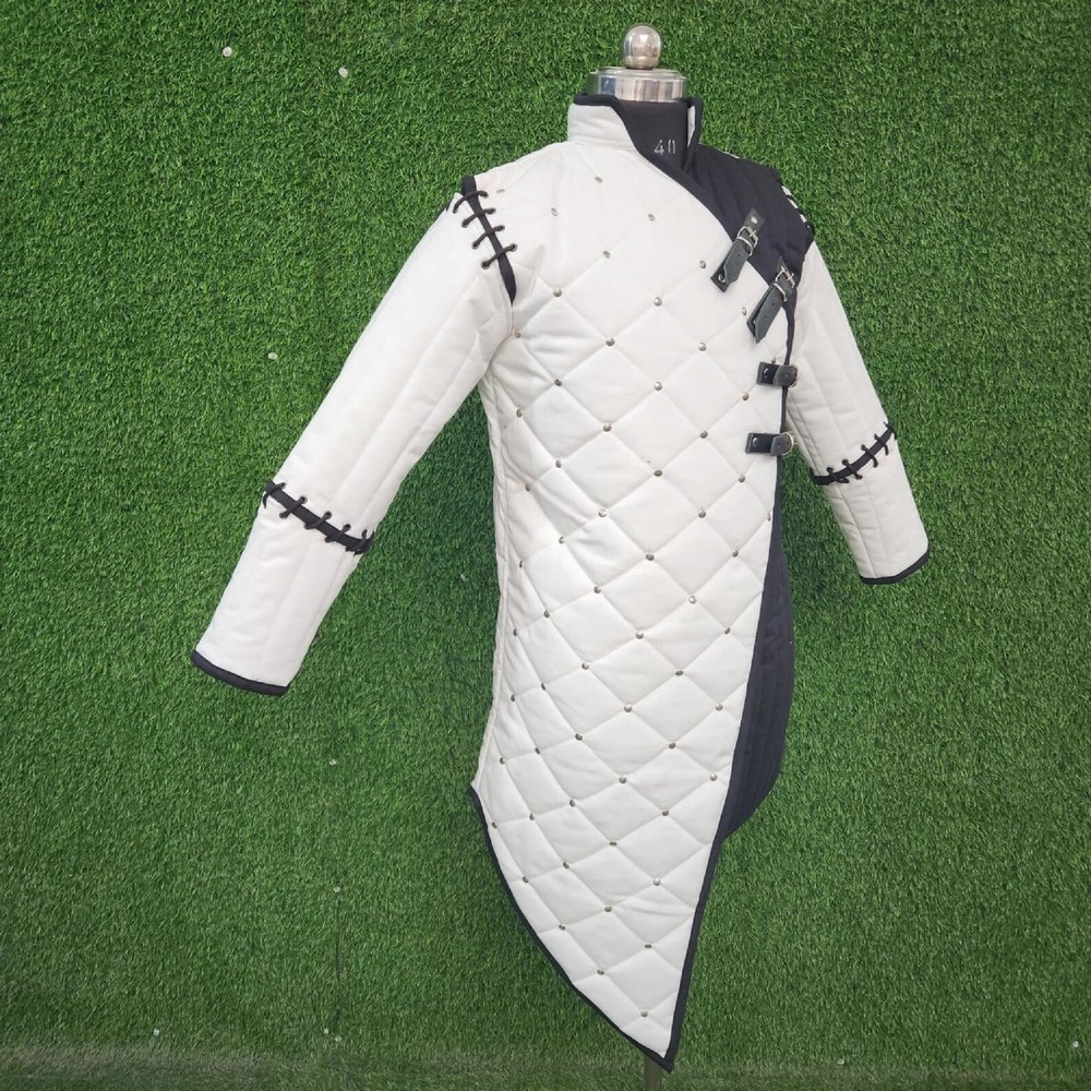 Medieval witcher Larp Gambeson| Padded Costume|