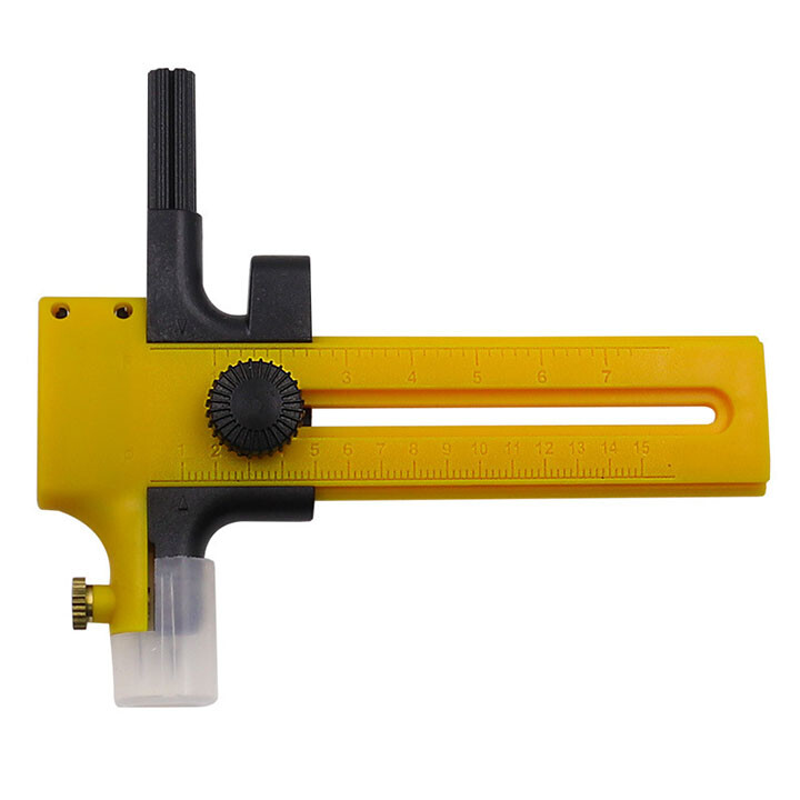 Compass Circle Cutter Accurate Metric/Imperial Scales Design For Precise Cut