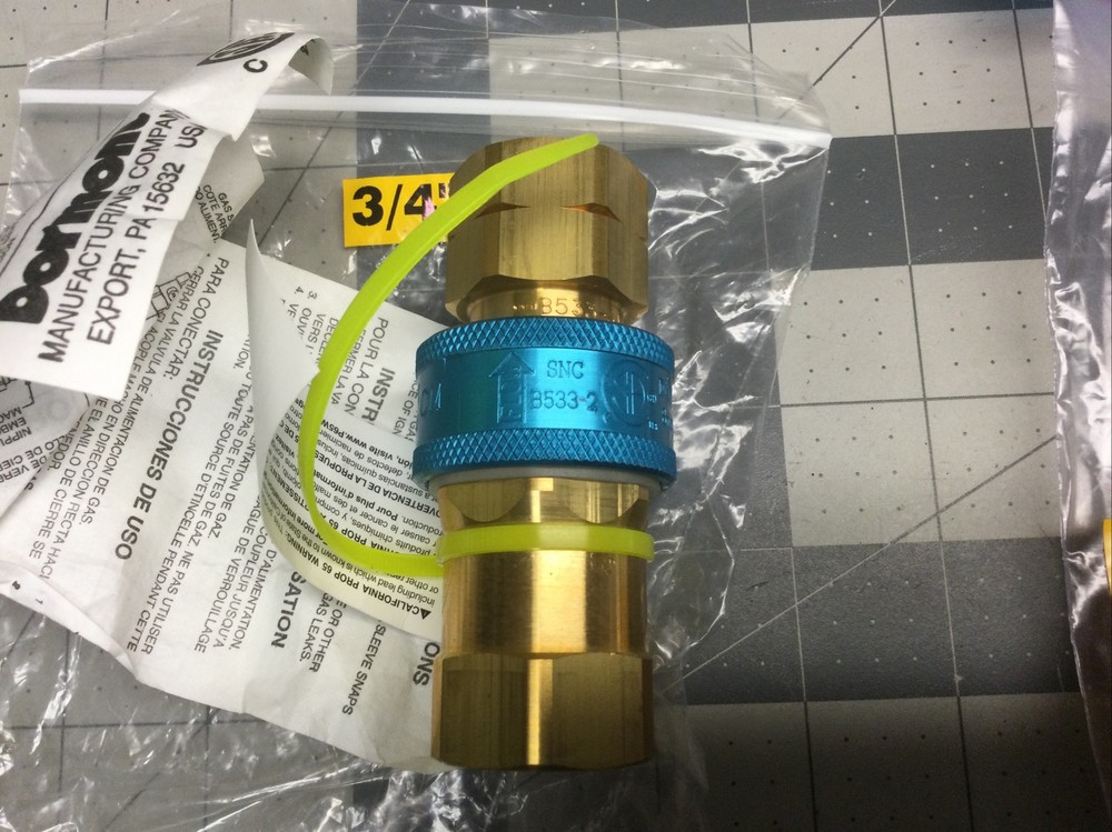 DORMONT- B533-2 SNAP FAST  1/2 PSIG DORMONT SNAPFAST QUICK DISCONNECT-(LXA11B)
