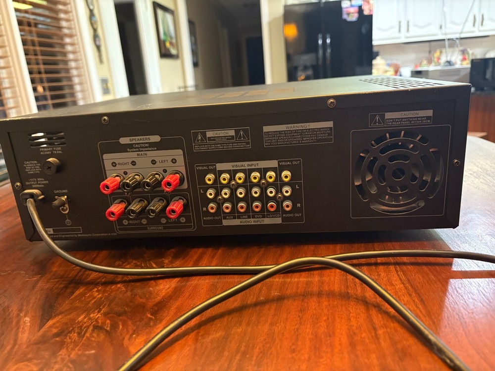 RSQ K-2000 Stereo Digital Delay Karaoke Amplifierr