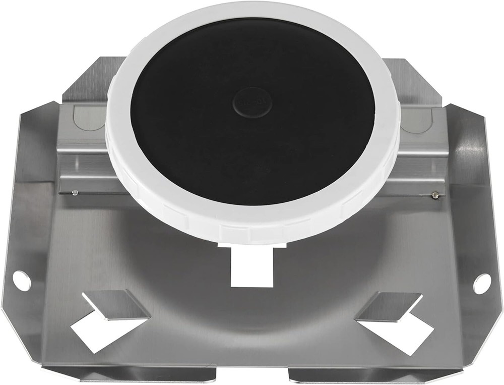 8.5" Diffuser Stainless Steel Base Rubber Membrane Pond Lake Aeration Accessory