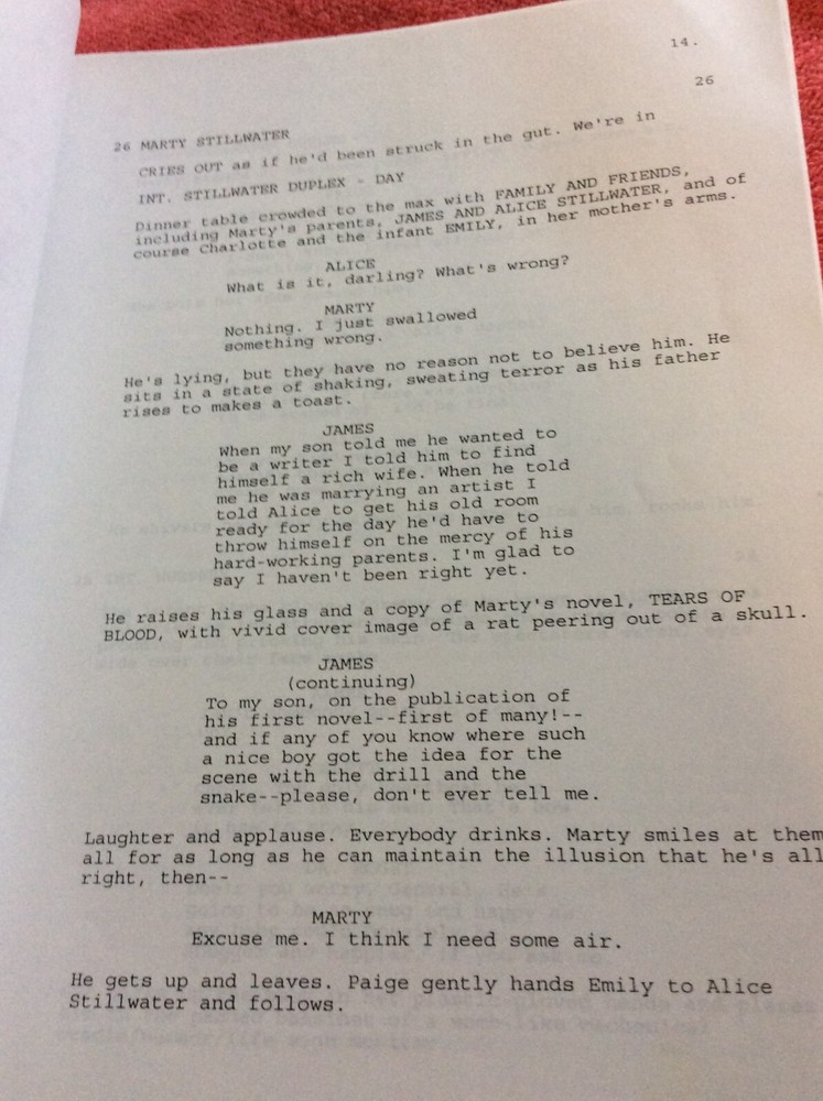 ORIGINAL SCRIPT DEAN KOONTZ'S MR. MURDER PART ONE 1997 TOLKIN STEPHEN BALDWIN