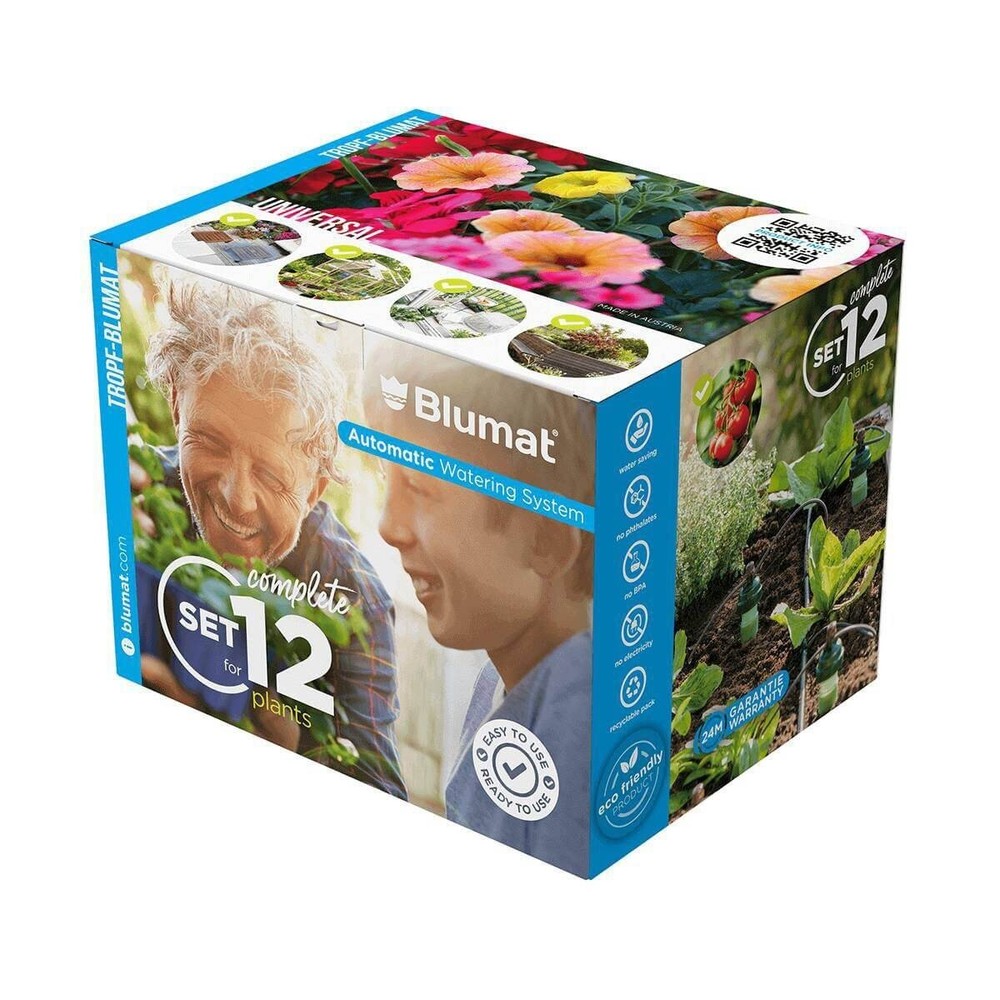 Blumat Medium Deluxe Gravity Kit - Automatic Irrigation for Up to 12 Plants
