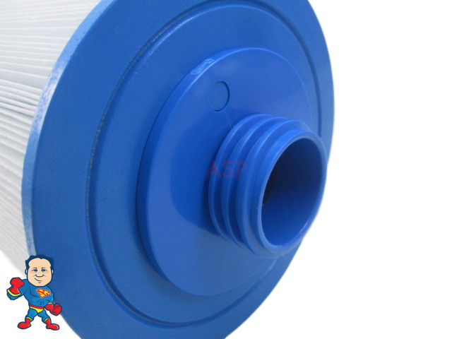 Filter 8 1/4" Tall x 6" Wide 1-1/2" SAE Threaded 40 sqft Fits Front Load