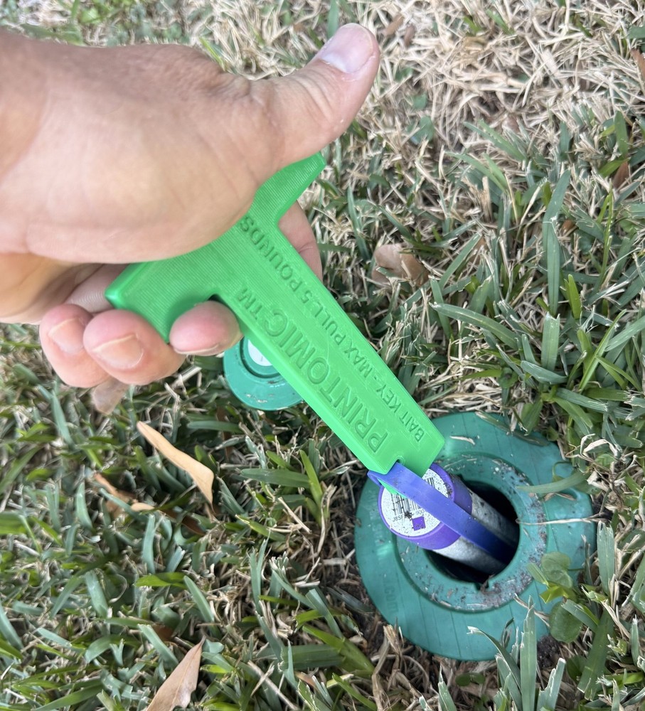 Termite Bait Station Basic Access Key - TBKS - by Printomic™