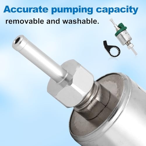 Diesel Oil Fuel Pump Kit, Low Noise Air Heater Electric Fuel Pump for 12V/24V