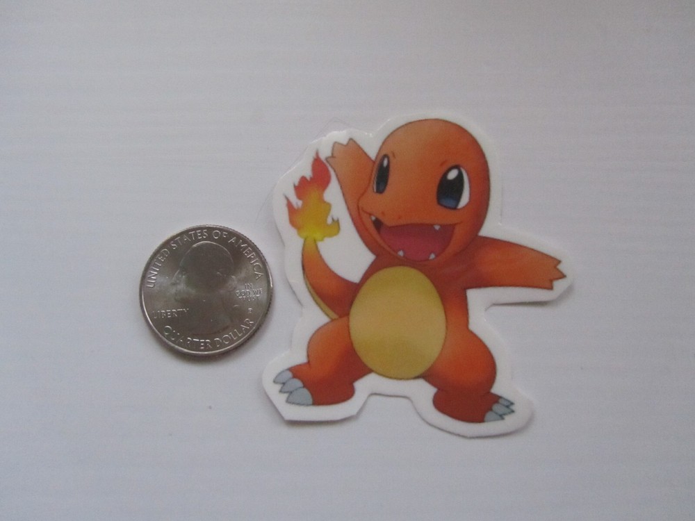 SHIP FROM NY - Temporary Tattoo -  Charmander  (approx. 2")