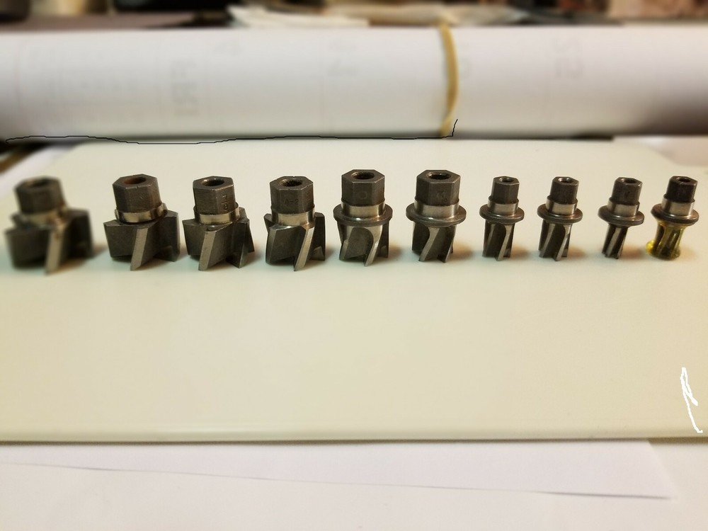 SHELL END MILL SET PRICE REDUCED TO SELL