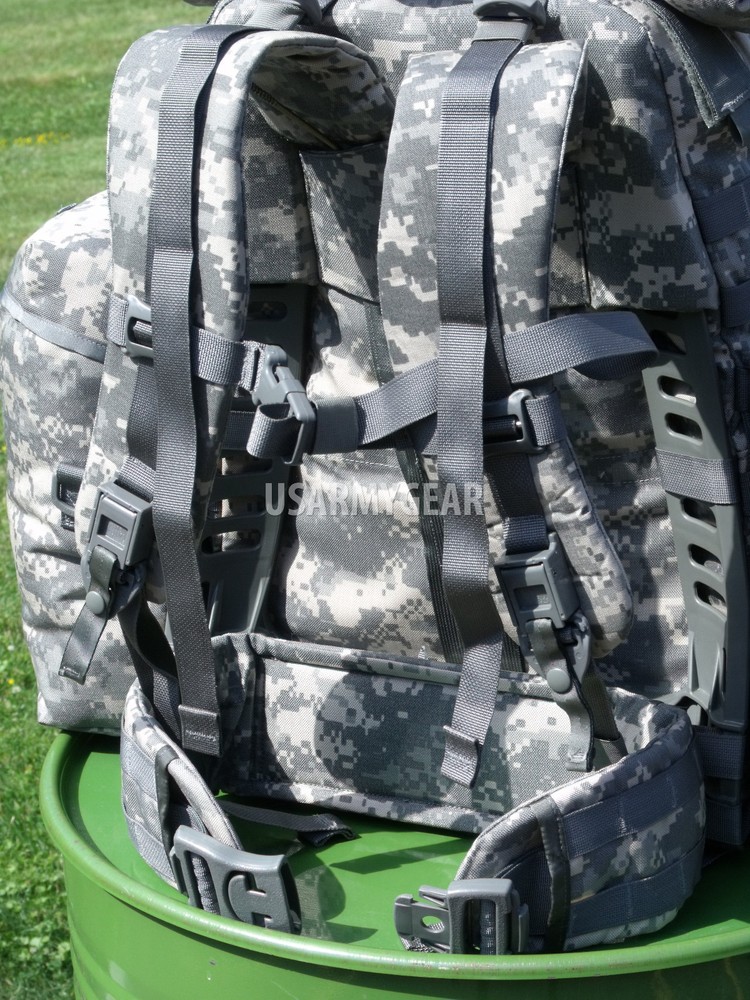 Fully Loaded Molle ACU Medium Rucksack Military Backpack Hydration Pouches