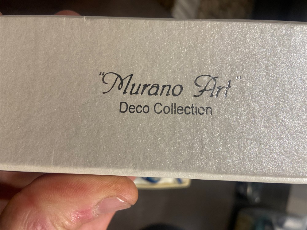 MURANO ART GLASS WINE CORKS PREOWNED