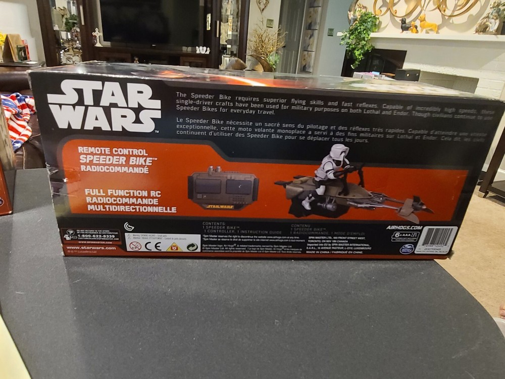 Star Wars Air Hogs Remote Control/Speeder Bike