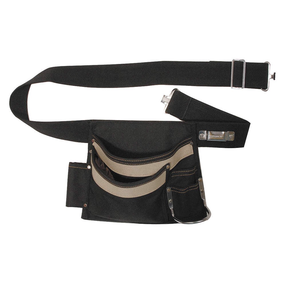 WESTWARD 13T129 Black,Tool Belt,Polyester 13T129
