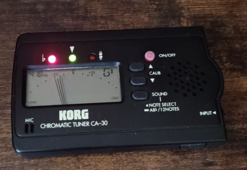Korg Chromatic Tuner CA-30 Tested Working