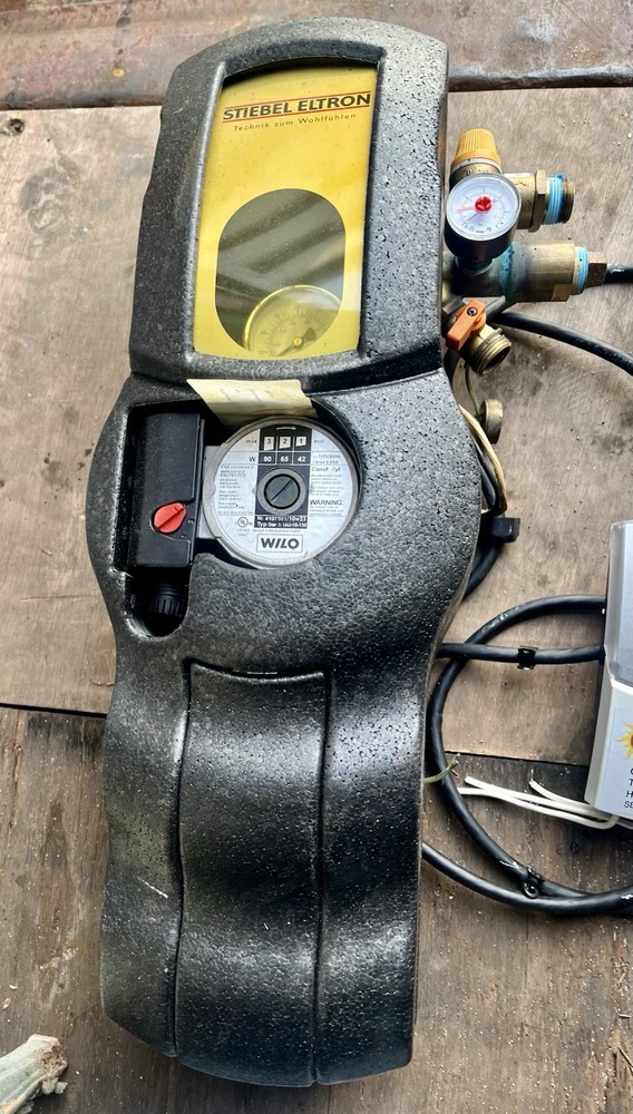 Stiebel Eltron Solar Hot Water Control, Pump, Sensors And Wiring