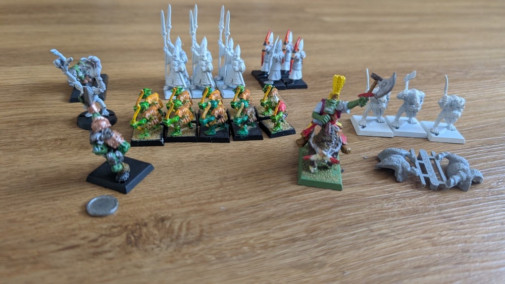 Games Workshop Warhammer Fantasy Mixture Of Old Models