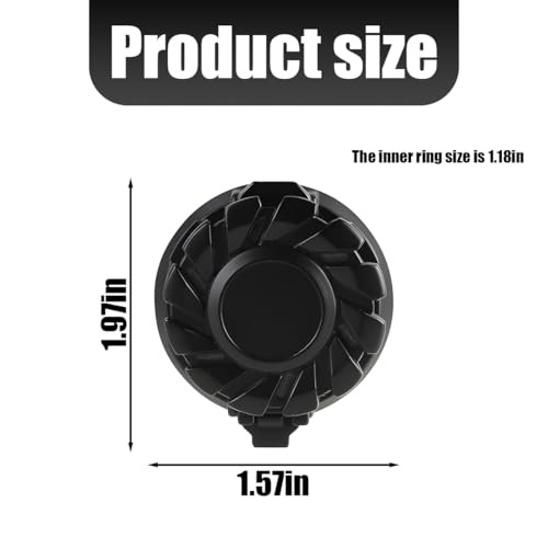 Car Push Start Button Cover, Luminous Vehicle Engine Start Stop Button Black