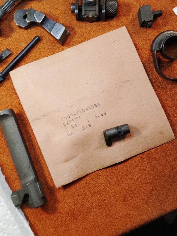 M1 Carbine Safety Unopened USGI package