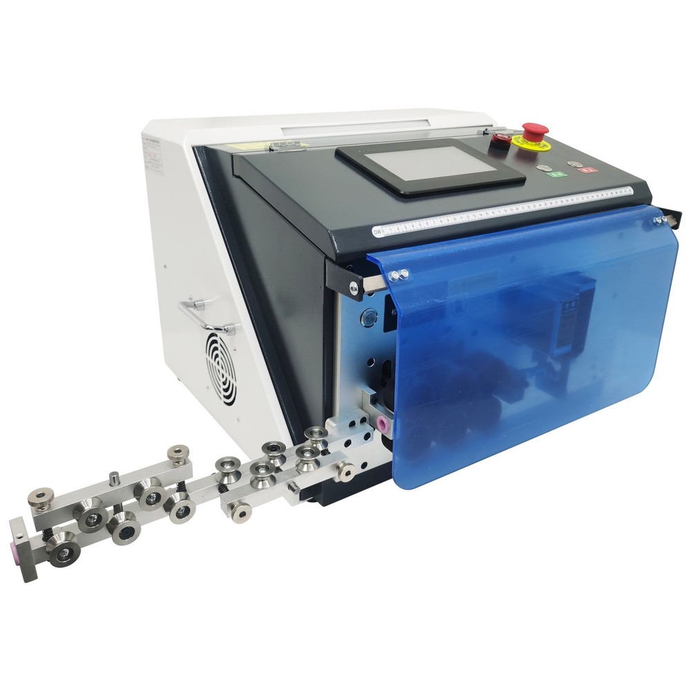 110V Automatic Computer Wire Stripping and Bending Machine for 1-16mm² Wire Core