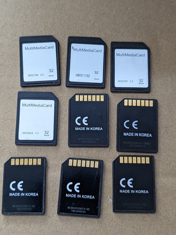 32MB MMC MultiMedia Memory Card MultiMediaCard 7 Pins