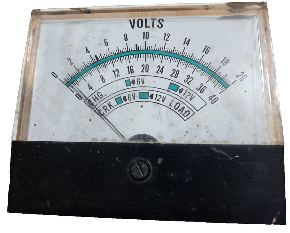 Ideal Precision Meter Co. 0-20 Volts 0-40V
