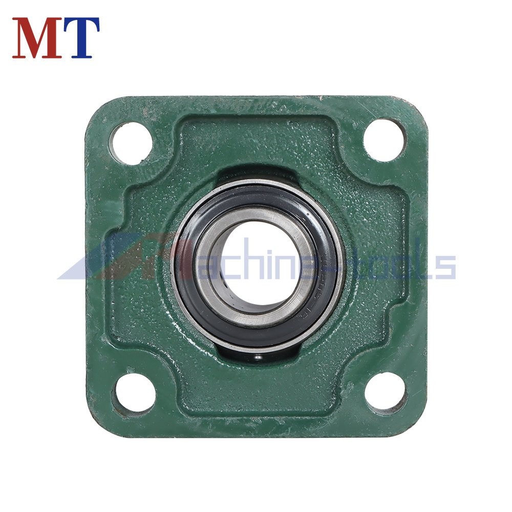 10 Pack UCF205-16 Pillow Block Flange Bearing 1" Bore 4 Bolt Solid Base