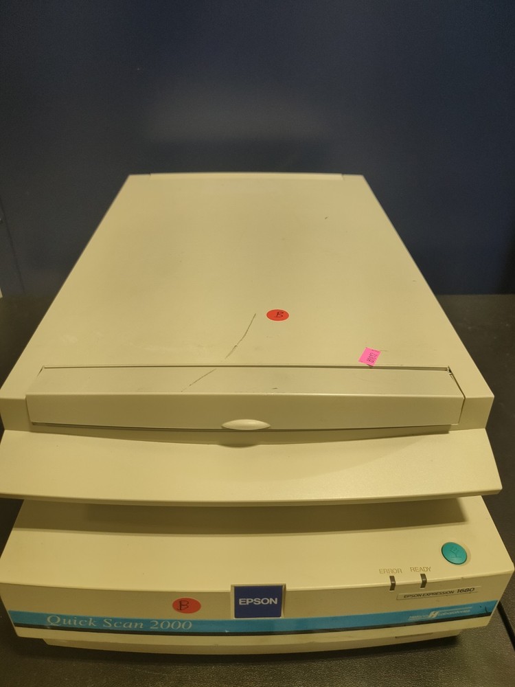 Epson Expression 1680 Flatbed Scanner-Tested
