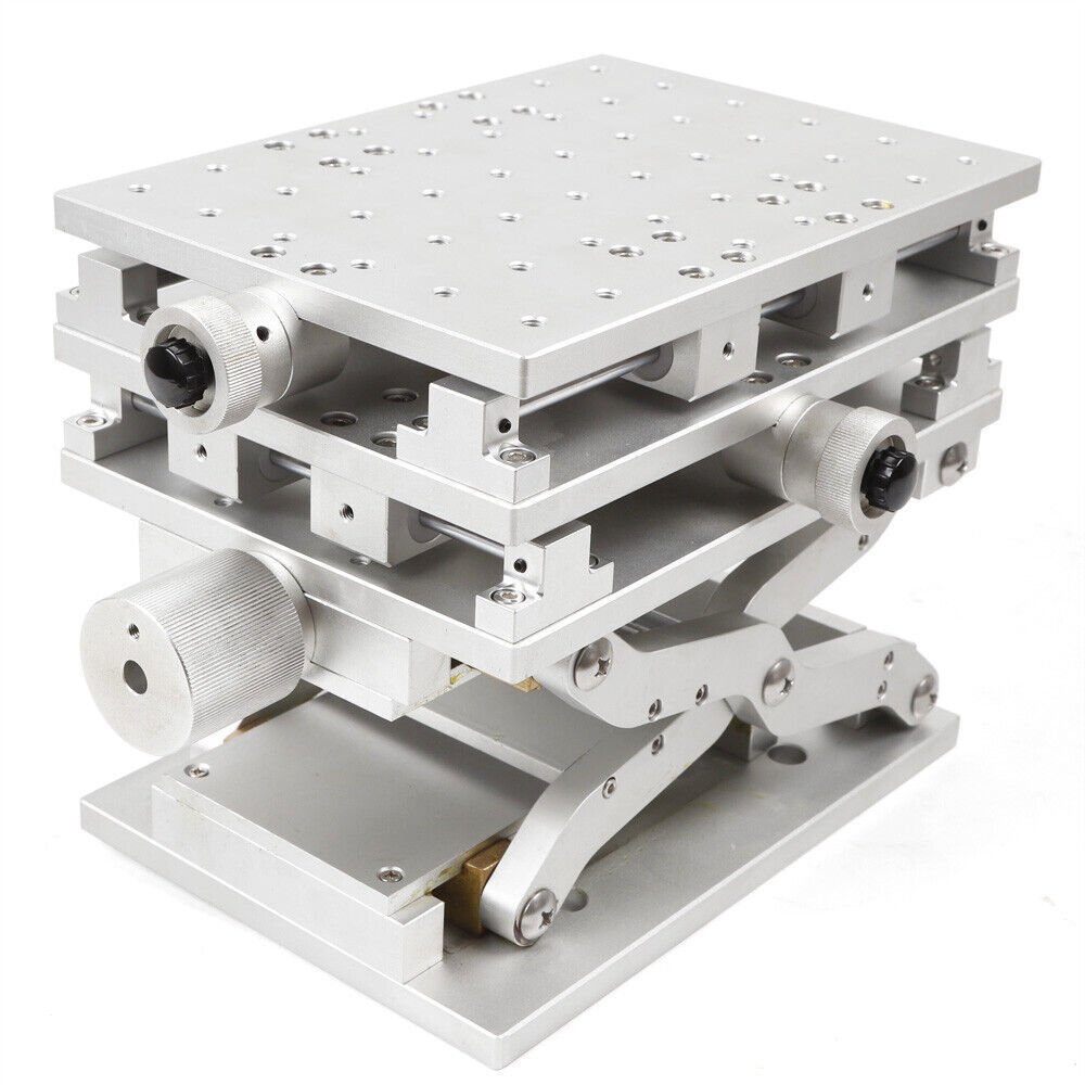 XYZ Axis 3D Workbench 3 Axis Moving Work Table Laser Marking Machine Optical Lab