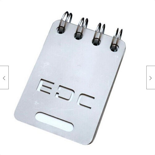 Hunting EDC TC4 Titanium Cover Portable Notebook Account Book Notepad