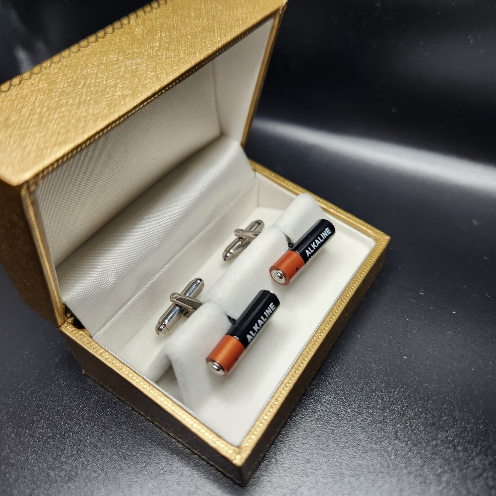 Battery Cufflinks