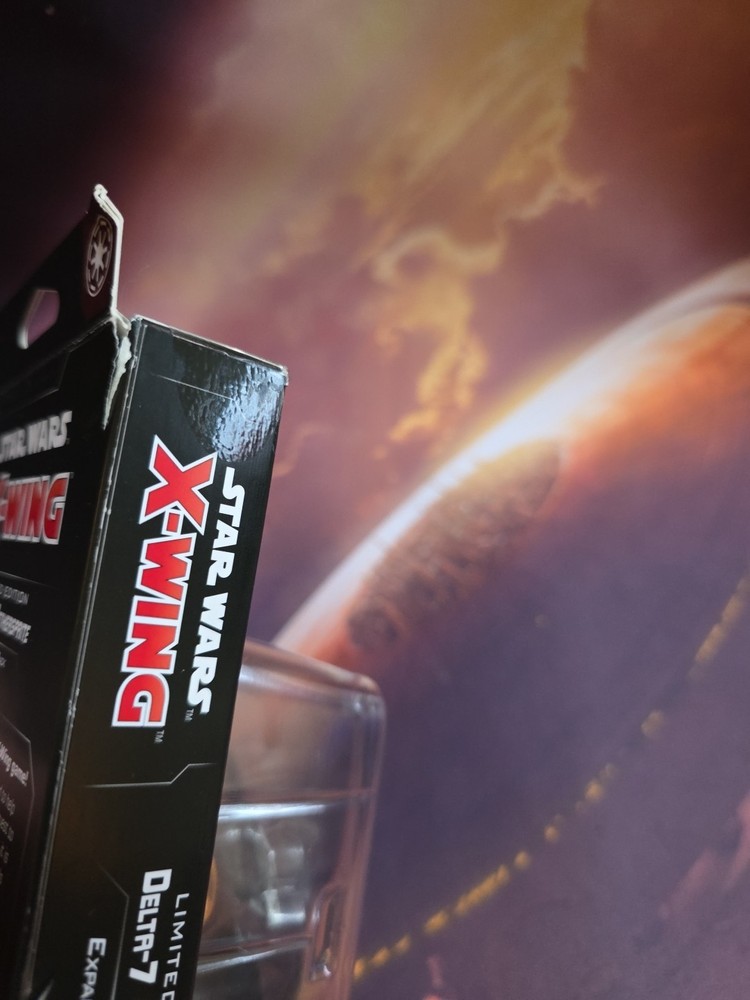 X-Wing 2nd Ed Delta-7 Aethersprite Celebration Convention 2022 Not Mint See PICS