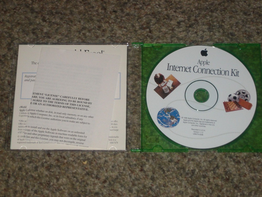 Apple Internet Connection Kit CD-ROM, 1996 Version 1.1.5