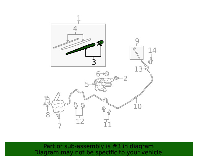 Genuine Nissan Rear Arm 28780-EL00A