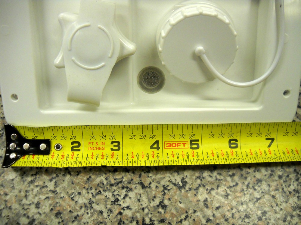 Valterra White Gravity City Water Inlet Hatch Camper Rv Trailer