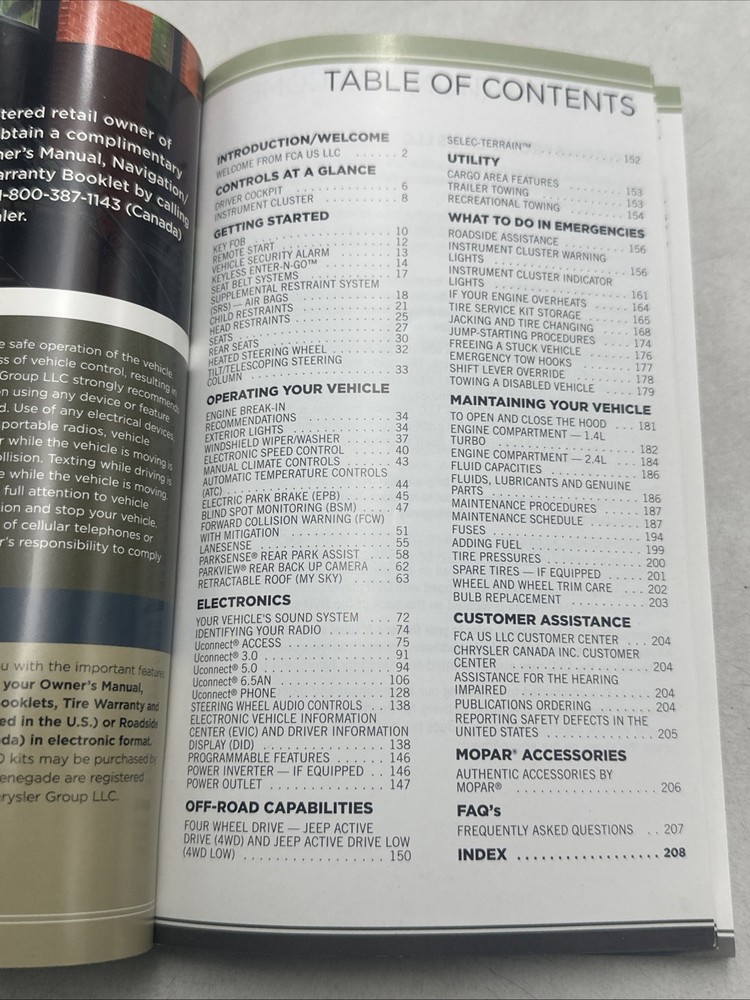 2015 Jeep Renegade User Guide