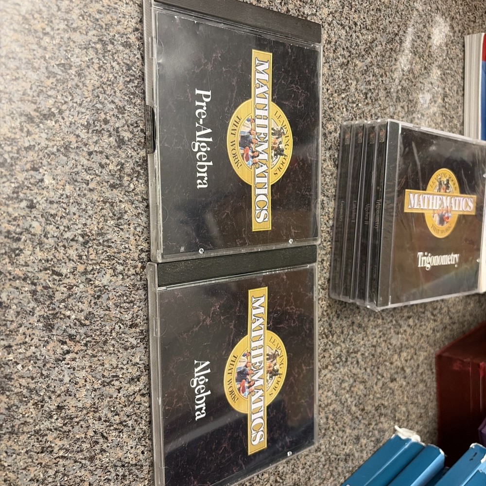 Lot Of 6 Learning Tools That Work Mathematics Calculus,trig,alg. CD-ROM