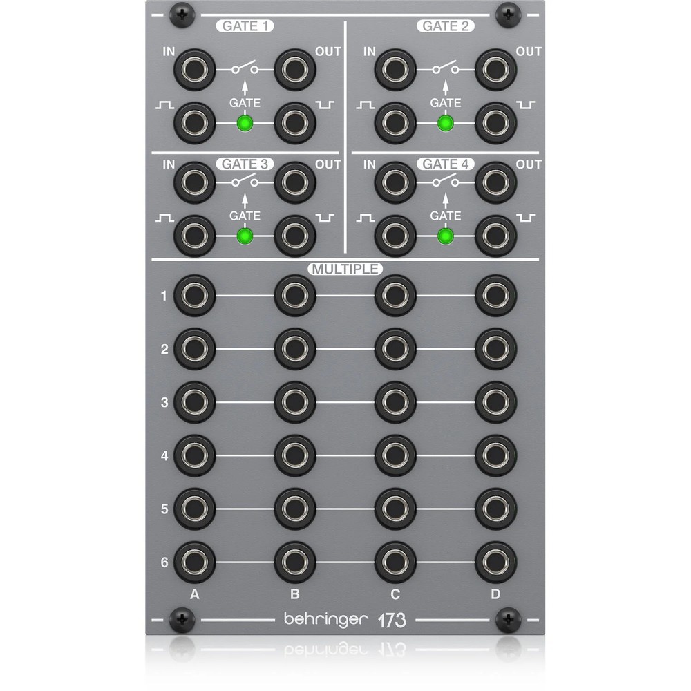 Behringer 173 Quad Gate / Multiples Eurorack Module