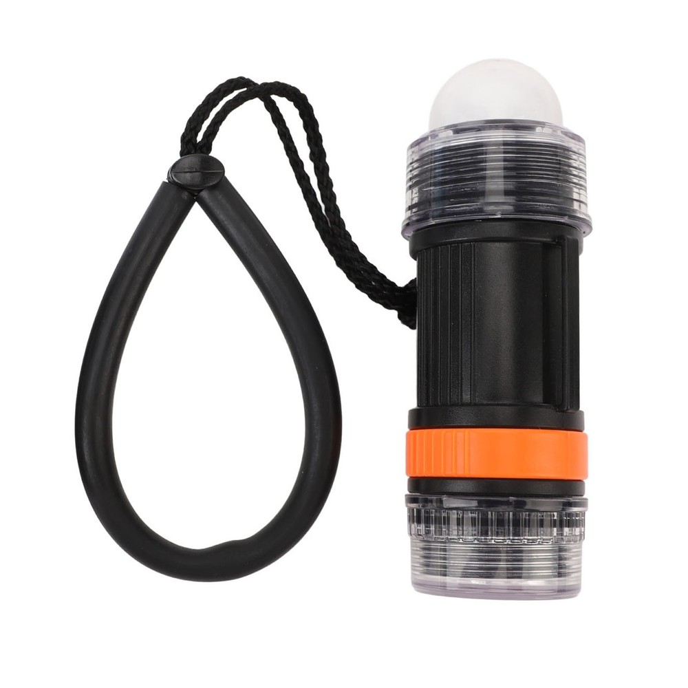 Waterproof Dive Strobe Flashlight High Brightness LED For Underwater Advent DGPM